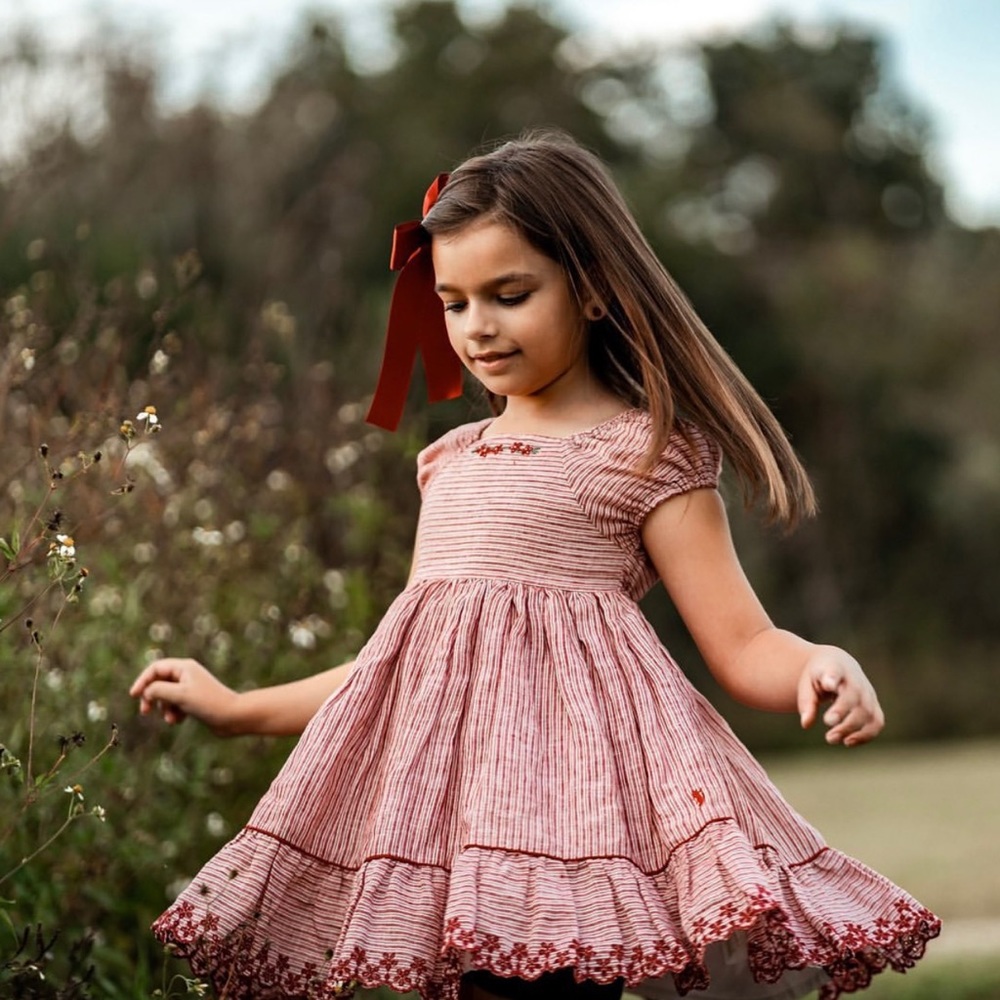 well dressed wolf poinsettia dress